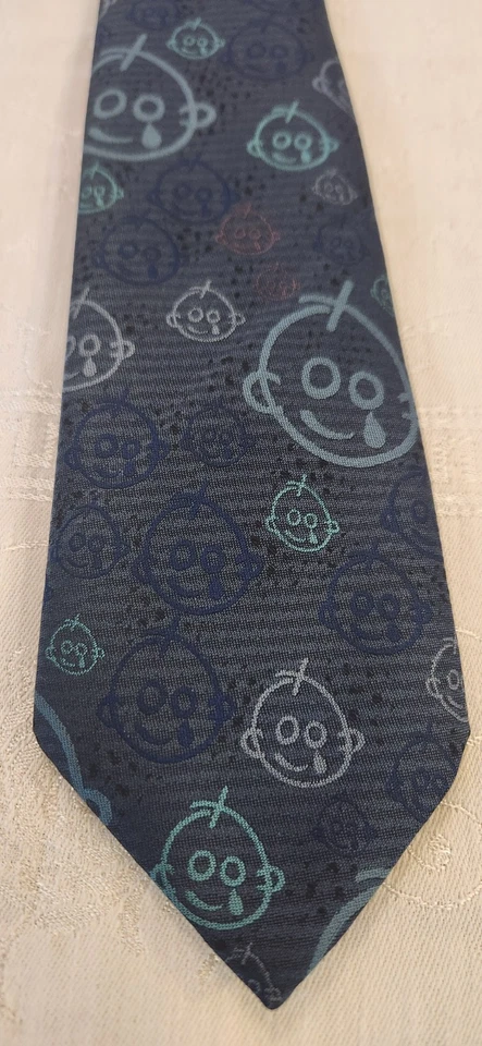 TOYE, KENNING, & SPENCER Royal Warrant Blue Cornelia James Polyester Tie - Image 3 of 4