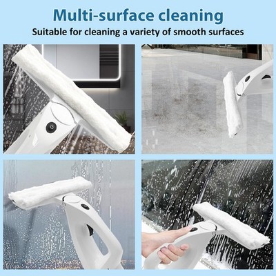 Rechargeable Cordless Window Vac & Squeegee for Efficient Cleaning