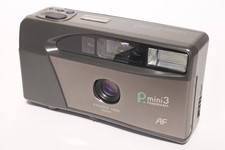 MINT Kyocera P mini 3 Panorama Point Shoot 35mm Film Camera w/Case JAPAN