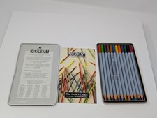 Derwent 12 Watercolor Pencils 32881, Unused Open Box Set , Watercolour