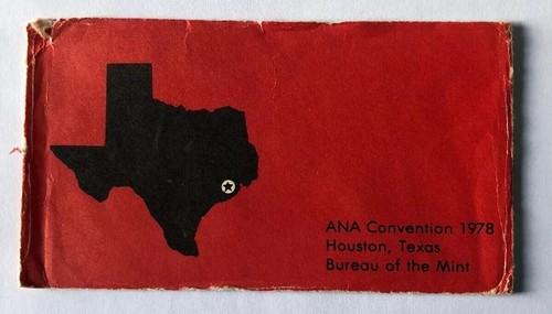 1978 A.N.A. Convention Souvenir Eisenhower Dollar & L.B.J. Bronze Token Set - Picture 8 of 12