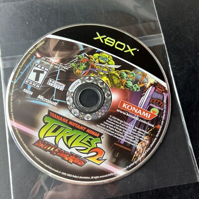 Teenage Mutant Ninja Turtles 2: Battle Nexus (Xbox, 2004) / Disc Only / Tested