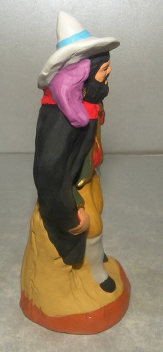 NEW Gipsy man , for Santon Fouque 9 Cm - Imagen 4 de 5