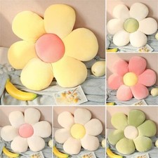 Cute Flower Shaped Cushion Floor Chair Seat Pad Colorful Plush Seating Pillow