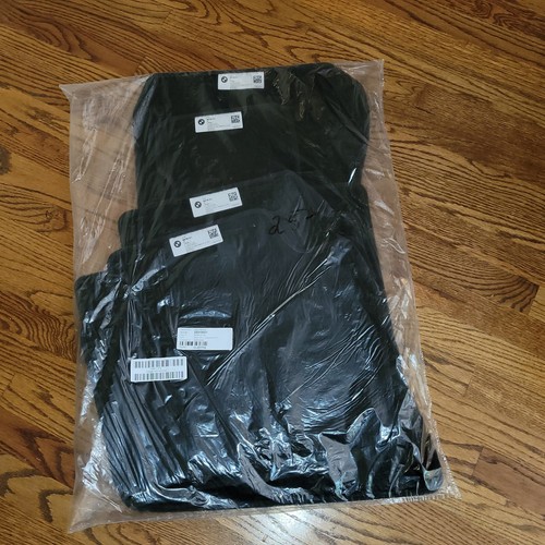BMW 4 SERIES COUPE 2020 UP OE FLOOR MATS See Description Please. BLACK  - Picture 4 of 4