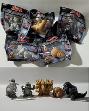 5 Pcs. Godzilla Minilla Mothra Mechagozilla King Ghidorah Figure New Xlnt