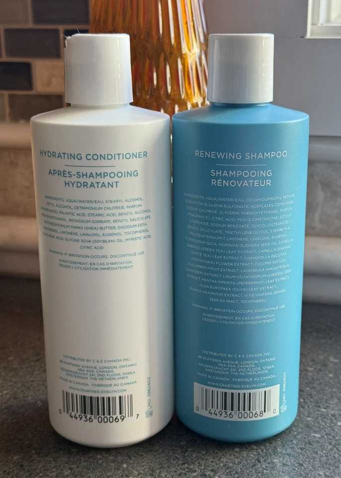 Набор шампуней и кондиционеров Crabtree & Evelyn LA SOURCE 16,2 жидких унции каждый - Изображение 2 из 4