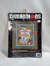 Dimensions Stamped Cross Stitch Kit 3140 Country Sunflower Welcome Karen Avery