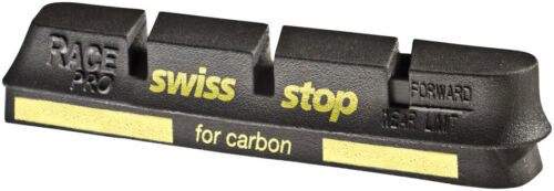 SwissStop RacePro 4er Set Campagnolo Felgenbremseinsätze, schwarz Prince Compound - Bild 1 von 2