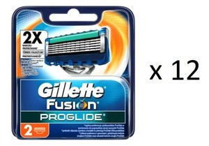 Gillette Fusion proglide c w l 2pcs f (4902430668323)