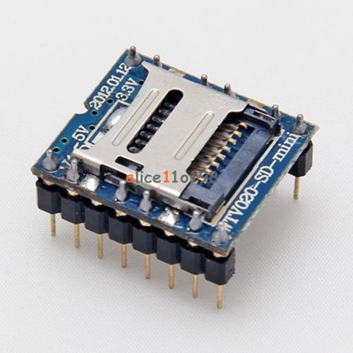 U-disk audio player TF SD card voice module MP3 Sound WTV020-SD-16P Arduino - Picture 4 of 5