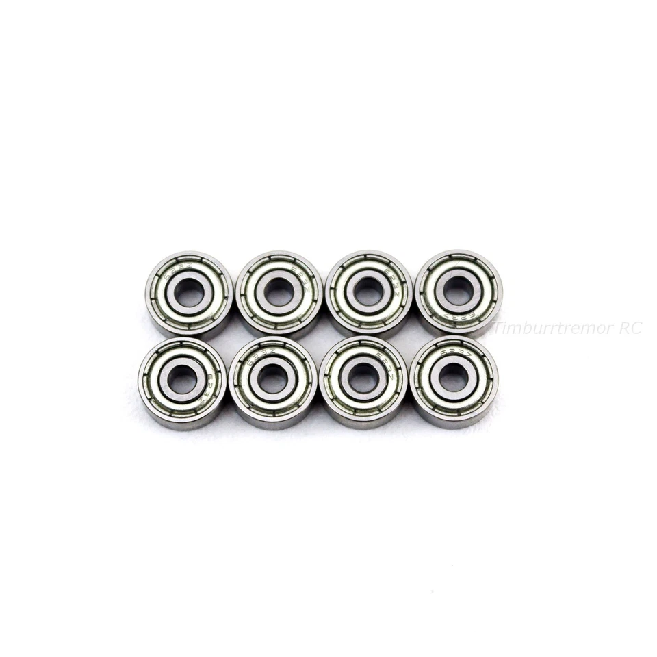 HSP 44003 Steel 3x10x4mm Metal Shield Ball Bearings (8) for RC Cars & Trucks - Image 2 of 2
