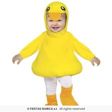COSTUME PAPERA CARNEVALE ANIMALE VESTITO BAMBINO NEONATO UNISEX DUCK PAPEROTTO