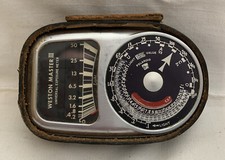 Weston Master III Universal Exposure Meter Model 737 