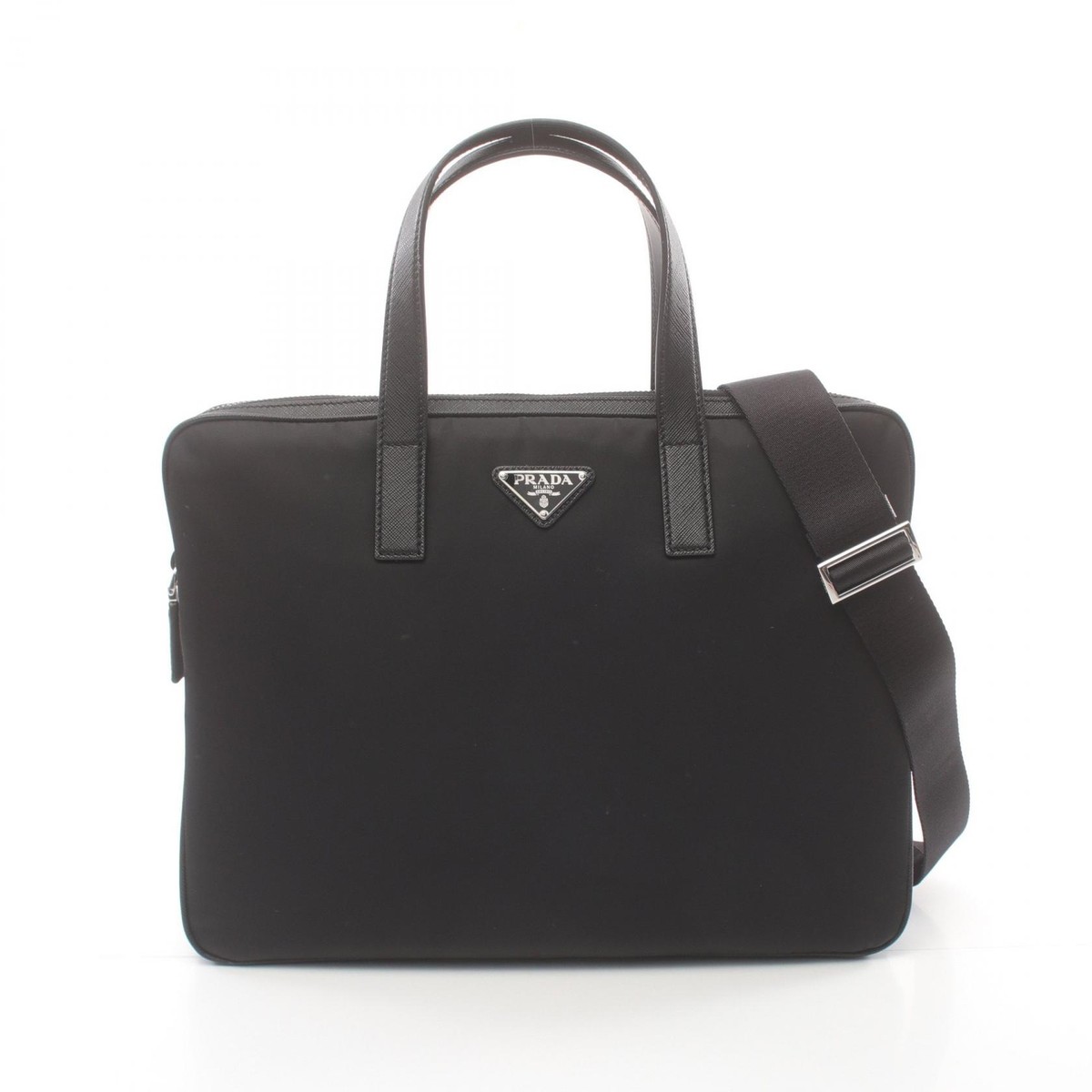 PRADA Briefcase business shoulder crossbody bag PRADA Briefcase business shoulder crossbody bag