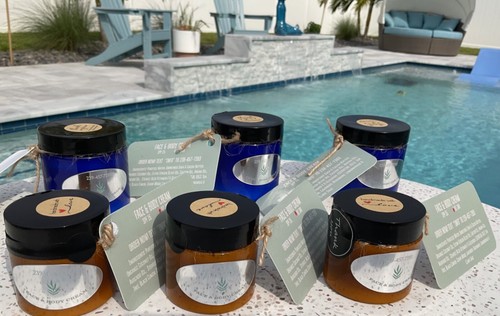 Pure Essential Face and Body Cream (2 Oz. Jar) Pure Essential Oils for Scent - Picture 2 of 3