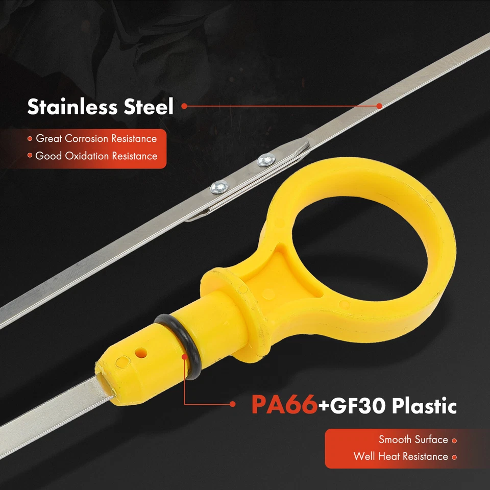 Varilla de medición de aceite de motor para Ford F-250 Super Duty F-350 Super Duty 2005-2010 V8 5,4 L Foto 2 de 4