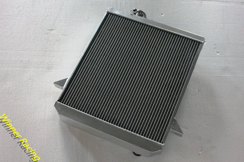 Radiador de aluminio Fit TRIUMPH TR4A 1965-1967 56 MM Foto 3 de 4