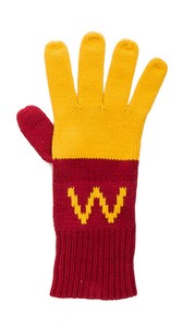Wildfox Damen Franzosisch Fries Handschuhe Dunne Rote Grosse Os Ebay