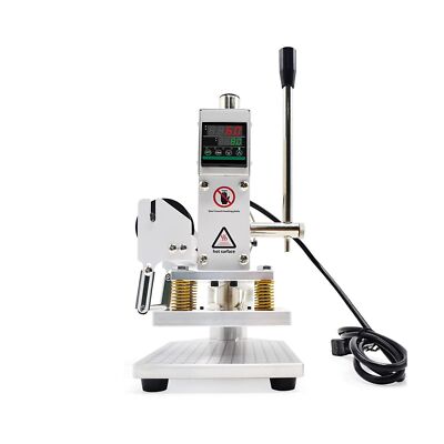 FASTTOBUY Upgraded Hot Foil Stamping Machine 10x13cm Leather