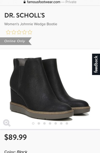 Dr Scholl's Scholls Johnnie Wedge 