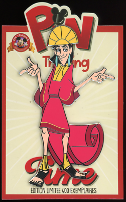 DLP DLRP Paris Pin Trading Time Emperor's New Groove Kuzco LE 400