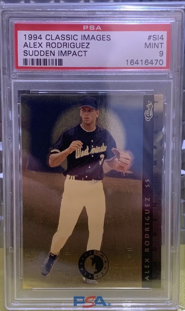 1994 CLASSIC IMAGES ALEX RODRIGUEZ #SI4 SUDDEN IMPACT RC ROOKIE
