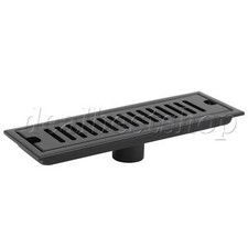 Bathroom Floor Drain Shower Linear Rectangle 300x100mm Stainless Steel