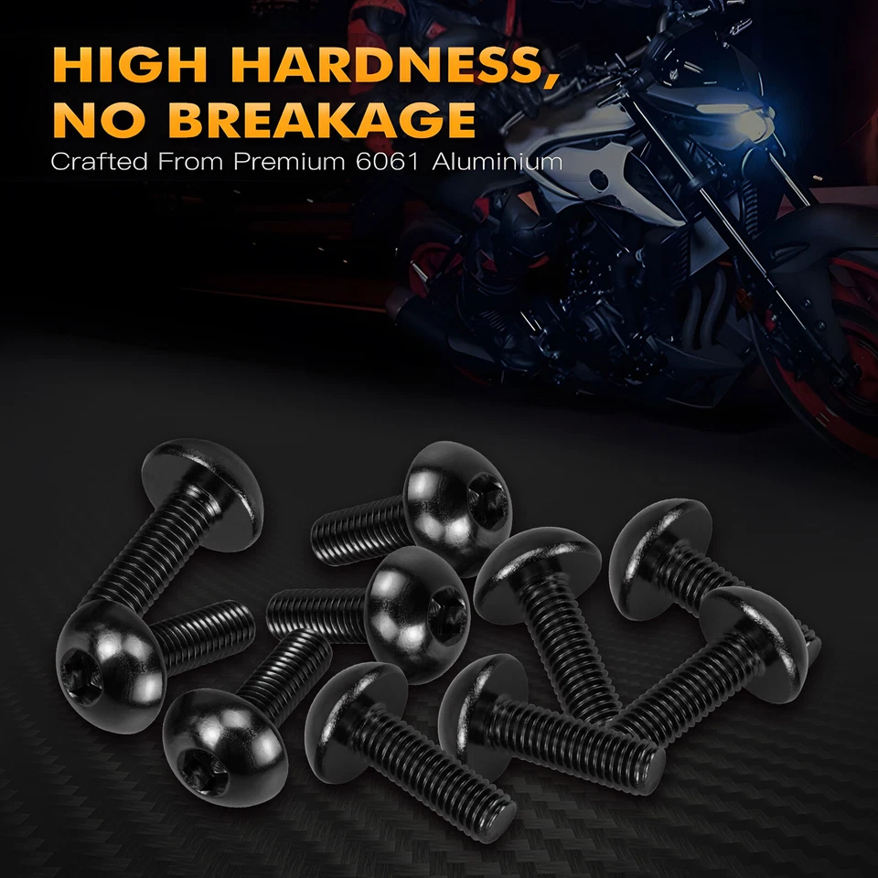 Tornillos pernos para parabrisas M5 para Kawasaki Ninja 250 300 500 600 650 750 Foto 3 de 4