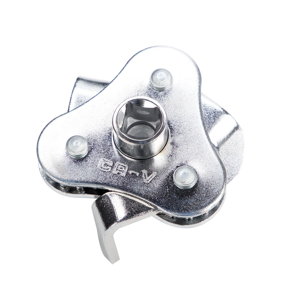 "NUEVA HERRAMIENTA DE EXTRACCIÓN DE LLAVE DE FILTRO DE ACEITE BIDIRECCIONAL UNIVERSAL DE ALTA RESISTENCIA USO 2-3/8"" A 5""" Foto 4 de 4