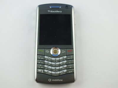 Handy BlackBerry 8110 mobile phone Vintage BB Vodafone Black Berry rim net paten