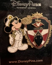 Disney Captain's Choice-Captain Mickey with Coat of Arms Pin