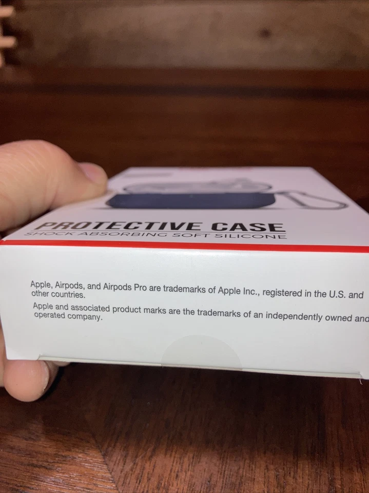 Primo Apple Airpods Pro Protective Case Blue Earphones Shock Absorbent. NIB - Image 3 of 4
