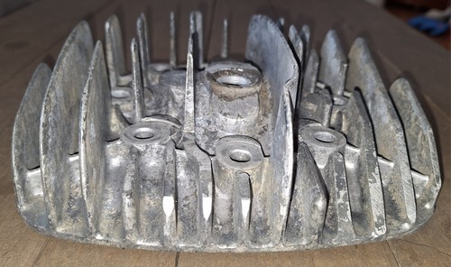 Bultaco Cylinder Head 250cc , Alpina - Sherpa T , 9.1 Compression Ratio - Picture 9 of 9