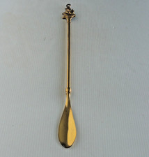 Nautical Brass Shoe Horn Revenge 1588 Sir Francis Drake 18" vintage