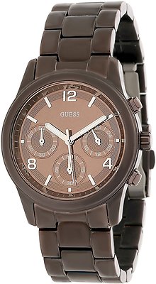 Guess W17543L1 Mini Spectrum Women's Watch Stainless Steel Casing Braun 
