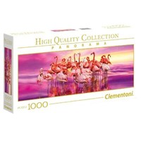 "Clementoni 39427\" Flamingo Tanz Puzzle Np Panorama, 1000 Teile"