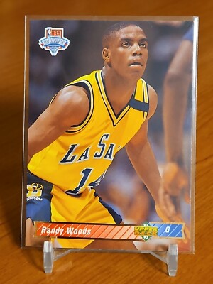1992-93 NBA Upper Deck Randy Woods RC Rookie #12 🔥 LA Clippers | eBay