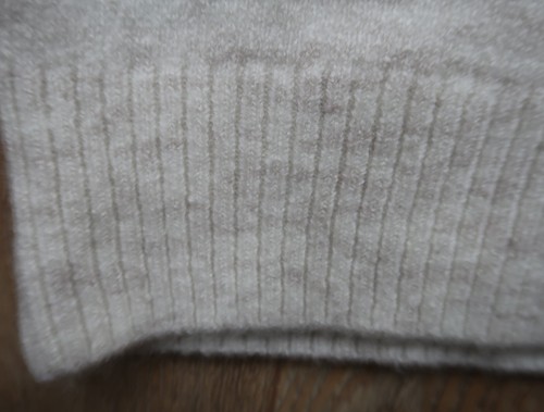 SONDER STUDIO UK 14 Pullover elfenbeinfarben Spitzeneinsatz Passe/ausgefallen angedeuteter Rollkragen £55 NEU - Bild 8 von 14