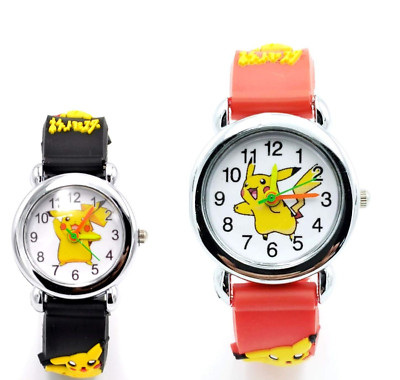 Pikachu Pokemon Go Armbanduhr Kinder Kids Jungen Mädchen Geschenk Party Strumpf