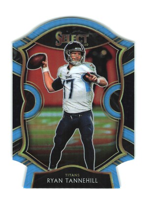 Ryan Tannehill 2020 Panini Select Concourse Level Light Blue Prizm #42