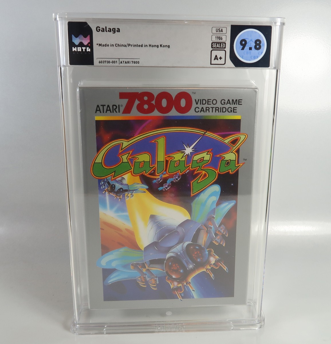 Atari 7800 - GALAGA - Factory Sealed - WATA 9.8 A+ | eBay