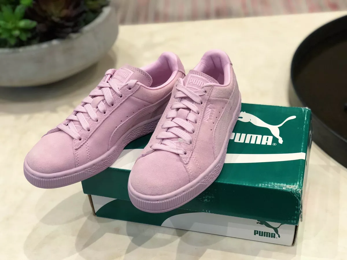 Puma Suede Classic Emboss Women Sneaker Size Pink/Lilac 36305608 | eBay