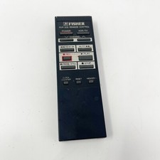 Original OEM Fisher RVR-906 Remote Control for HD LED LCD TV VCR Video Recorder