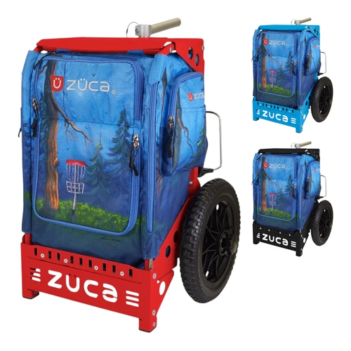Zuca Trekker Disc Golf Cart with Birdie Pines Bag (Special Edition)