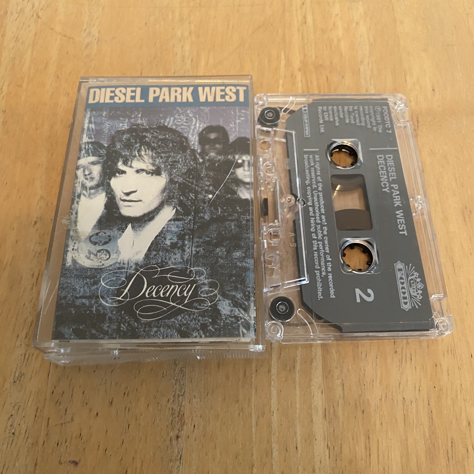 Diesel Park West Decency Cassette Tape