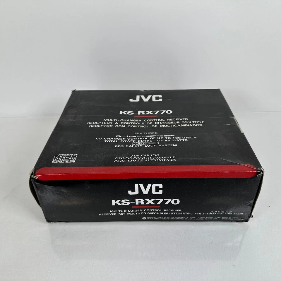 (NEW) Vintage JVC KS-RX770 Multi Changer Control Receiver Cassette Deck - Image 2 of 4