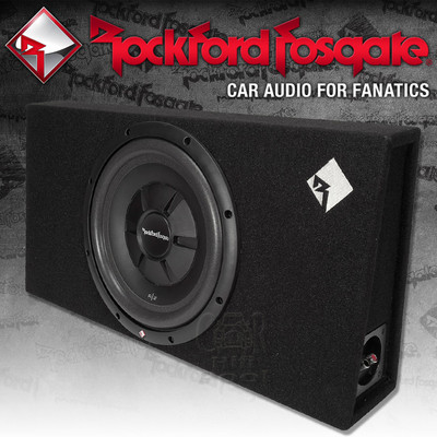 Rockford Fosgate Prime R2S-1X12 flach Gehäusesubwoofer 30cm Bass Subwoofer