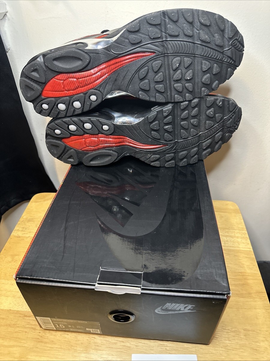 Size 15 - Nike Skepta x Air Max Tailwind 5 Bloody Chrome