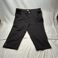 Catherine  s Capri Pants Woman  s 28W Black